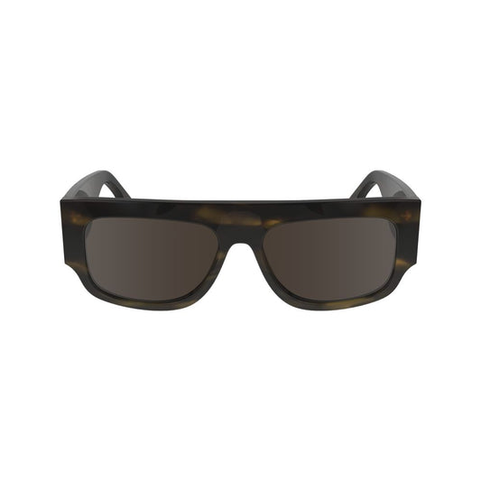 Victoria Beckham Brown Acetate Sunglasses