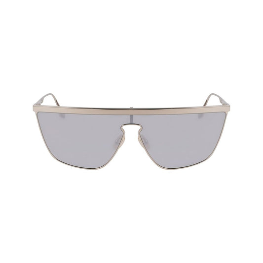 Victoria Beckham Gray Metal Sunglasses