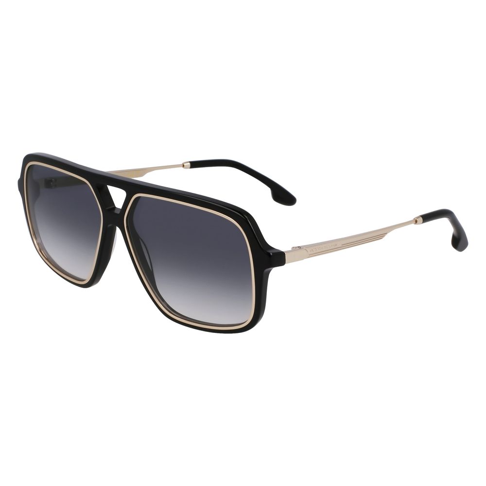 Victoria Beckham Black Acetate Sunglasses