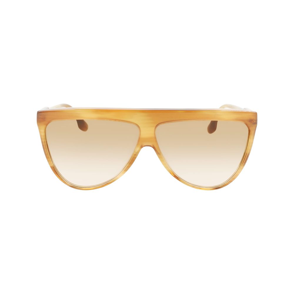 Victoria Beckham Gold Acetate Sunglasses