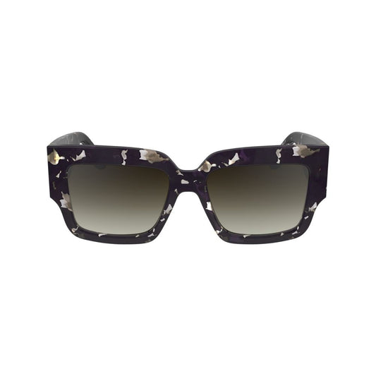 Victoria Beckham Black Acetate Sunglasses