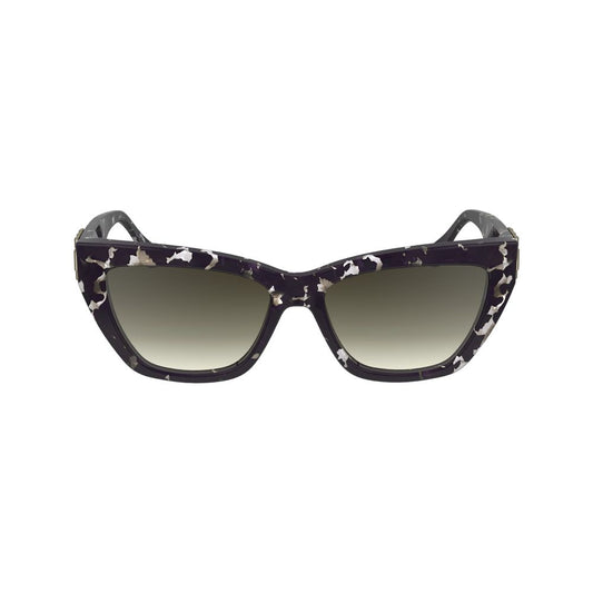 Victoria Beckham Black Acetate Sunglasses
