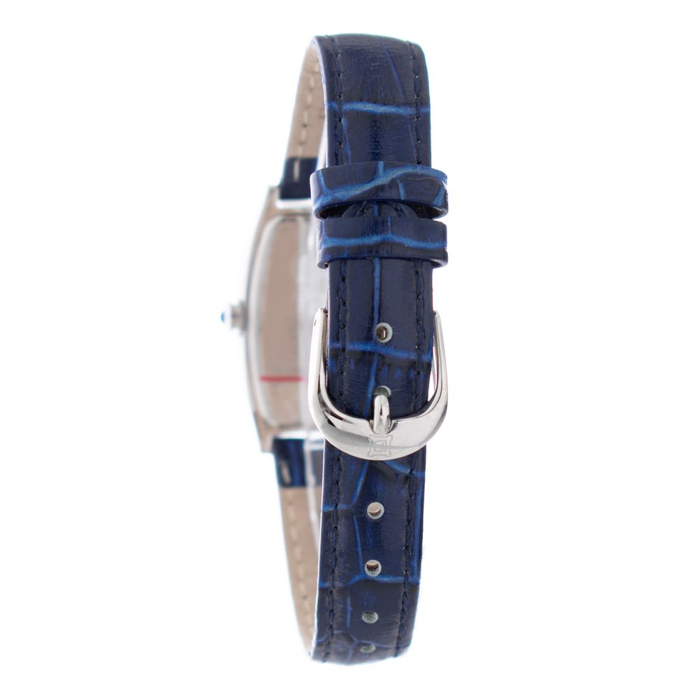 Laura Biagiotti Blue Leather Dress Watch