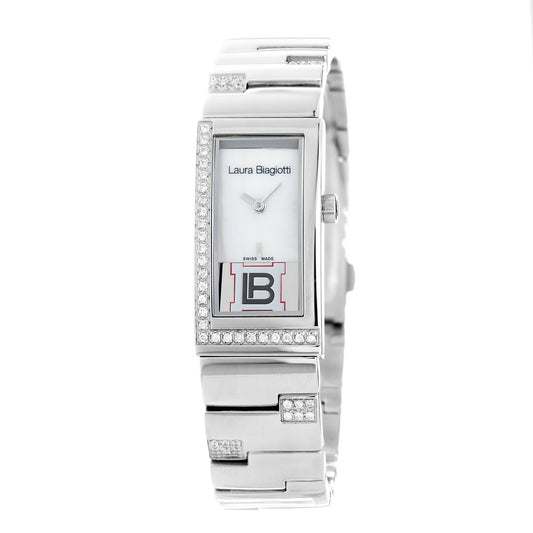 Laura Biagiotti Silver Stainless Steel Bracelet Watch