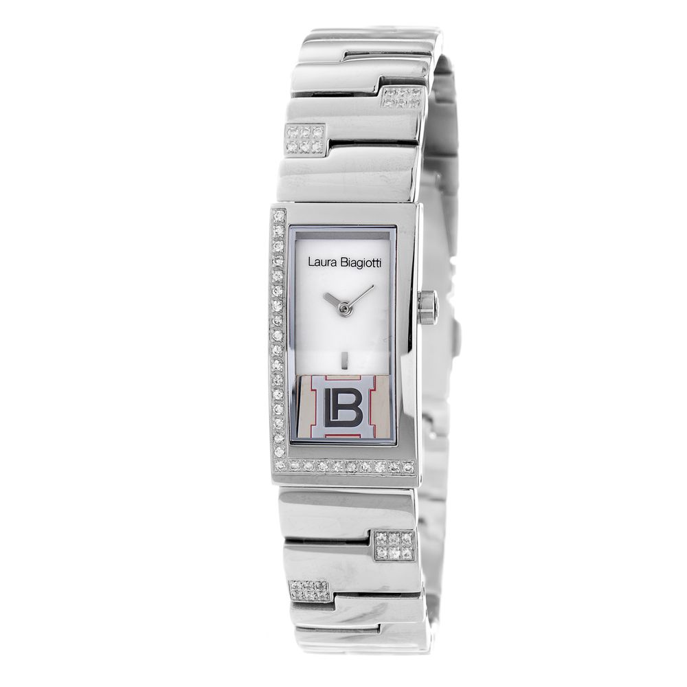 Laura Biagiotti Silver Stainless Steel Dress Watch