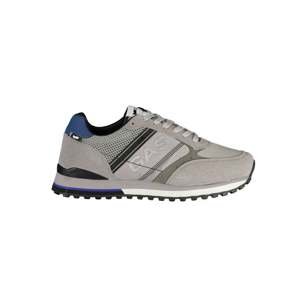Gas Gray Polyester Men's Sneaker