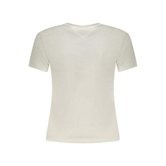 Tommy Hilfiger White Cotton Women's T-Shirt
