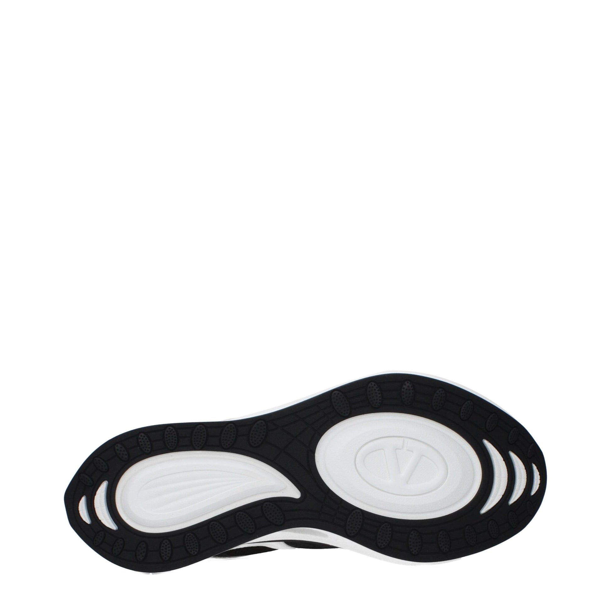 Valentino Garavani White Fabric Athletic Sneakers