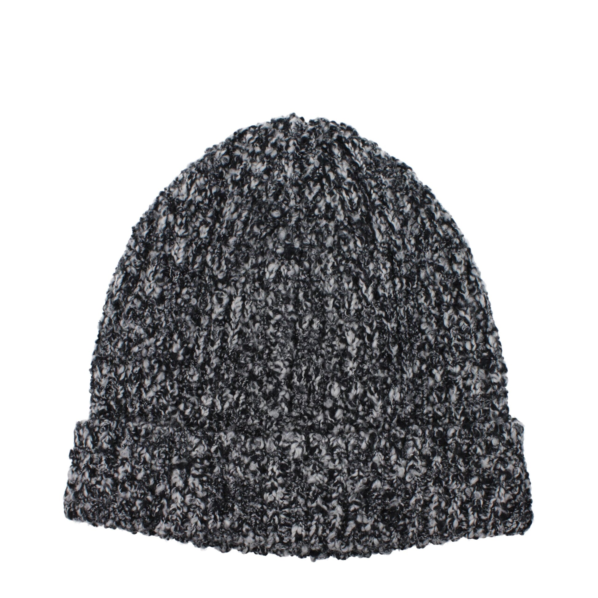 Dolce & Gabbana Black Wool Beanie