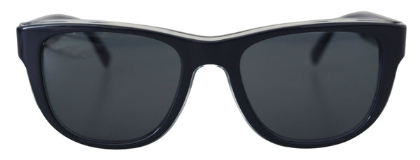 Dolce & Gabbana Chic Blue Acetate Designer Sunglasses