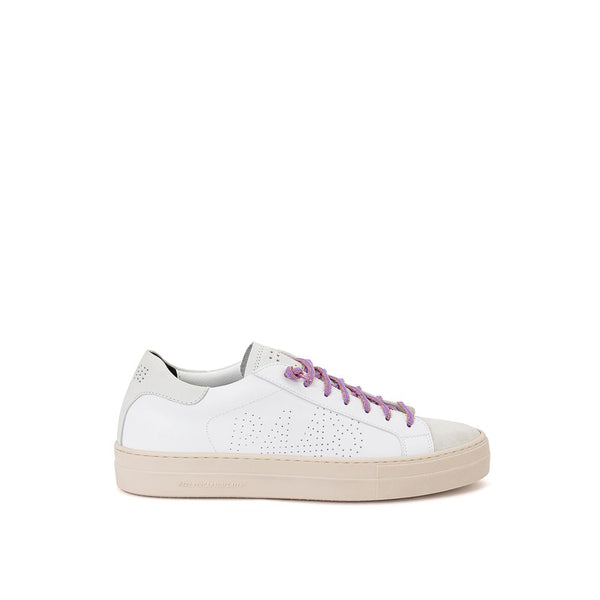 P448 White Leather Sneaker