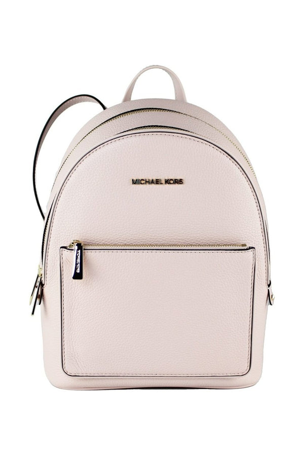 Michael Kors Adina Medium Powder Blush Leather Convertible Backpack BookBag