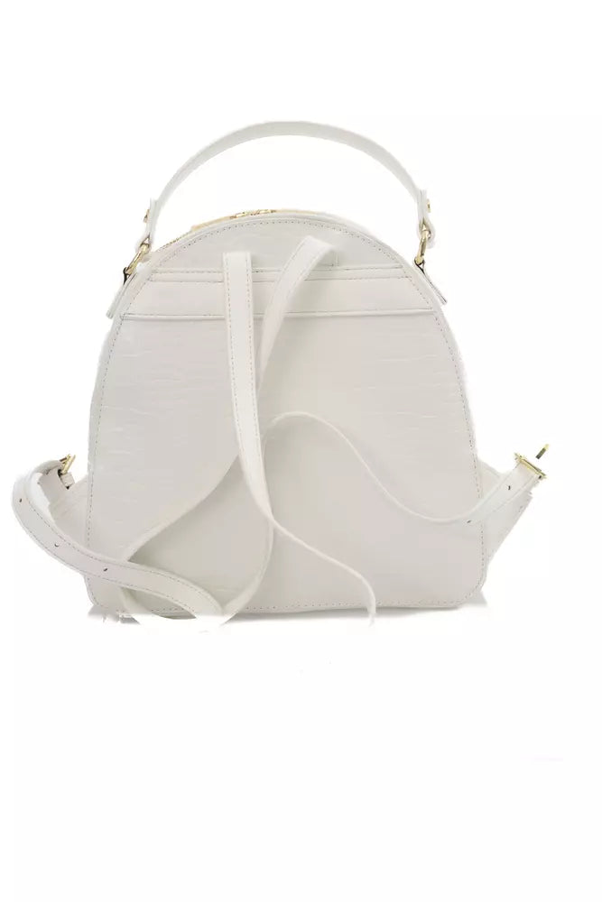 Baldinini Trend White Polyethylene Shoulder Bag