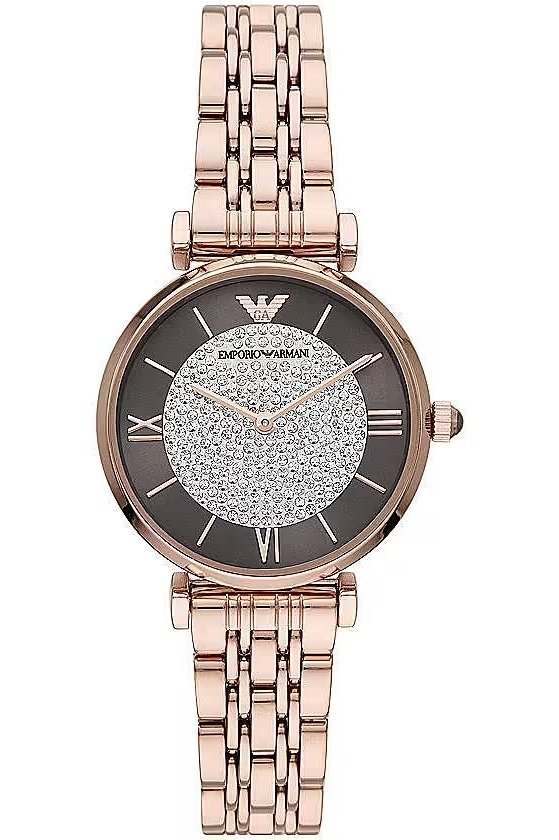 Emporio Armani Bronze Steel Quartz Watch